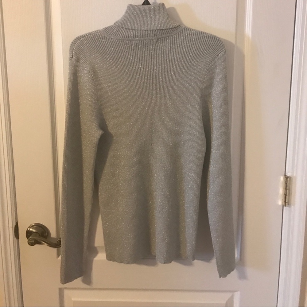 Ralph Lauren Metallic Knit Sweater